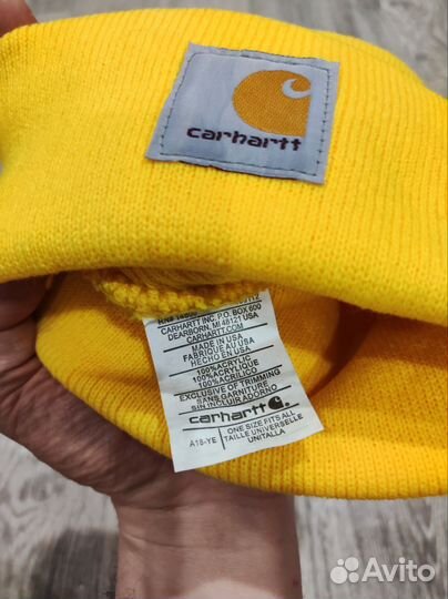Шапка Carhartt Жёлтая