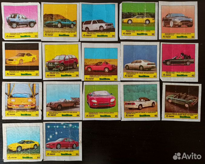 Коллекции вкладышей BomBibom