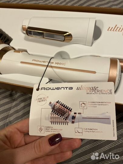 Фен-щётка Rowenta Ultimate Experience Новый