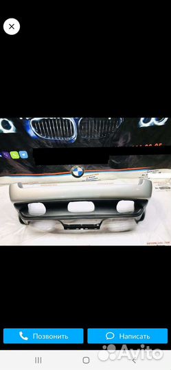 Задний бампер bmw х5 е53