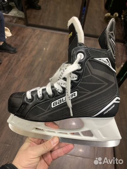 Хоккейные коньки bauer, детские, размер 36