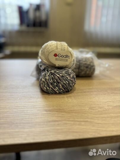 Пряжа gedifra top look цвета 8037 и 8003