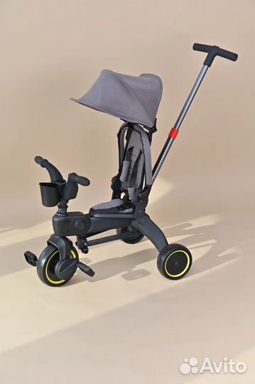 Велосипед,складной,с родительской ручкой