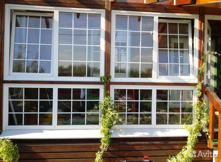 Окна пластиковые,эконом