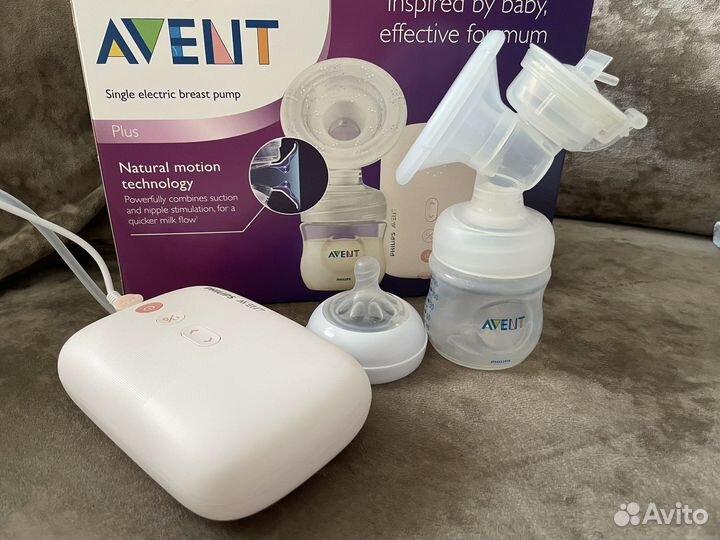 Электрический молокоотсос avent