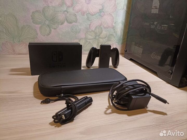 Nintendo switch прошитая + игры