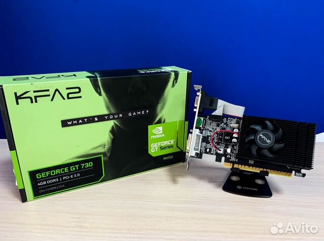 Видеокарта Kfa2 GeForce GT 730 4GB 128Bit