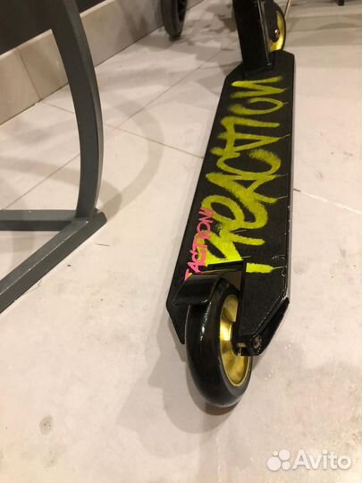 Трюковой самокат Reaction Stunt 2.0, 100 мм