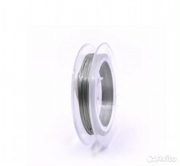 Проволока для бисера 0,3мм\10м цв. Серебро