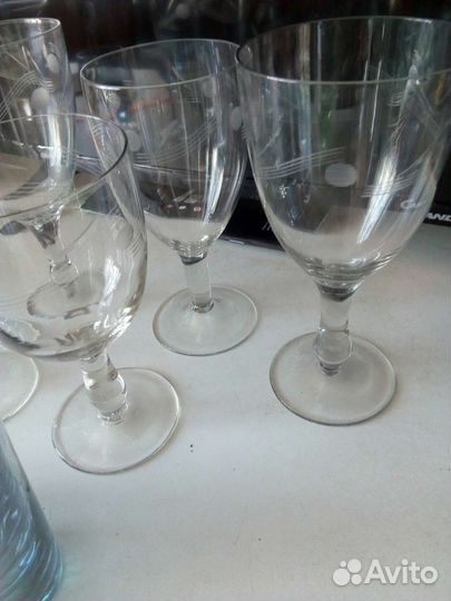 Фужеры для шампанского хрусталь СССР