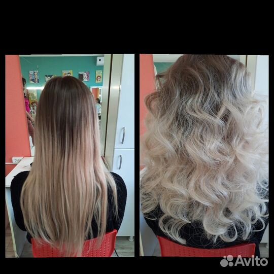Парикмахер на дому укладка