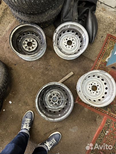 Штампованные диски ваз