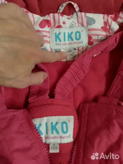 Зимний костюм для девочки 116 Kiko