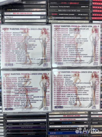 Cd Редчайшие хиты Диско эры