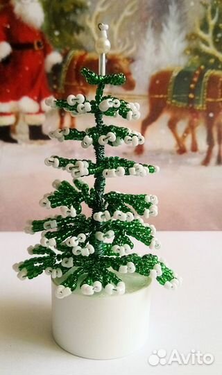 Елочка из бисера