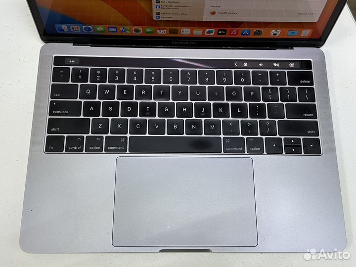 Macbook Pro 13 2017 touch bar