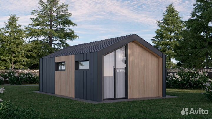 Модульный дом под ключ с отделкой