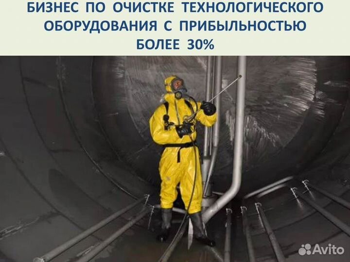 Готовый бизнес. Клининг оборудования нефтехимии