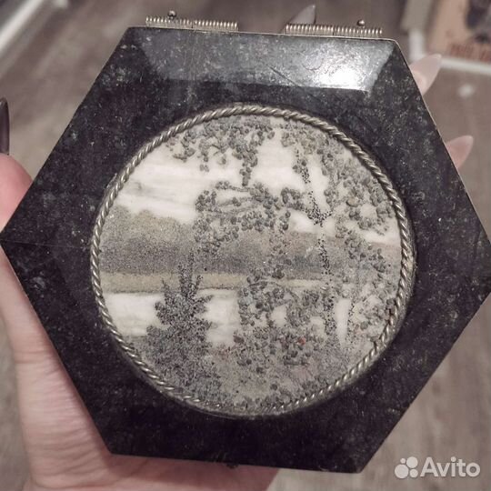 Шкатулка гранит