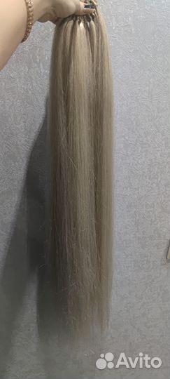 Хвост волосы на резинке