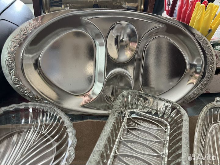 Посуда стекло хрусталь СССР и современное