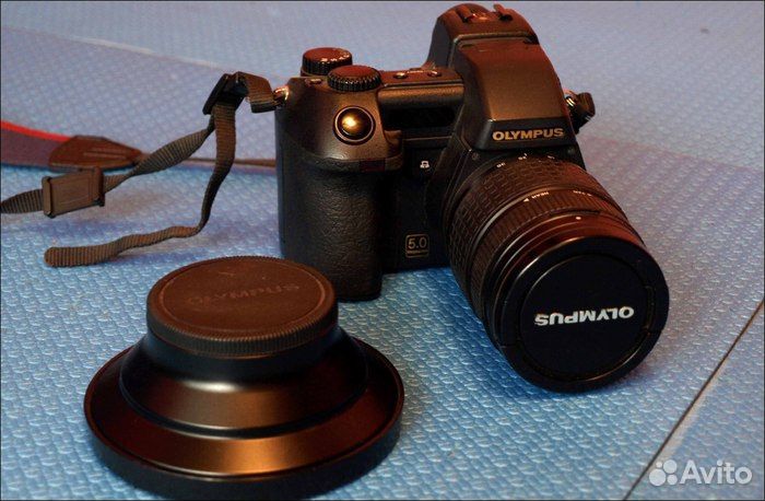 Olympus Сamedia Е-20p+Конвертор+256мб+Сумка+4 бат