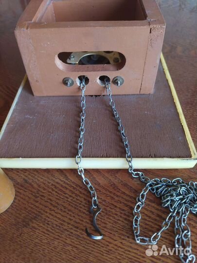 Часы-ходики. СССР. Русские узоры