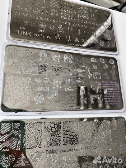 Пластины для стемпинга