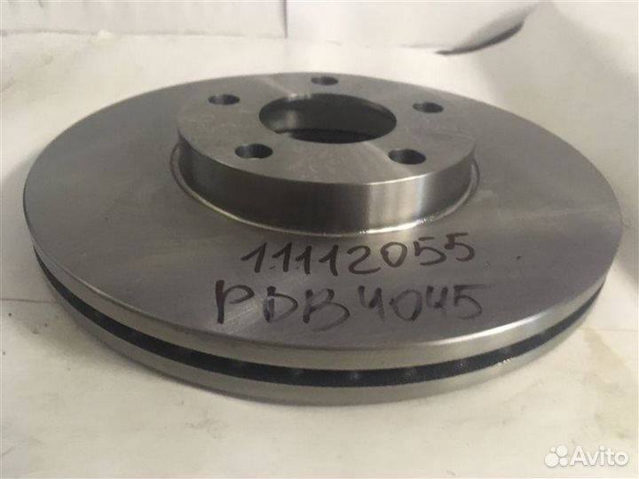 Диск тормозной передний вентилируемый Volkswagen