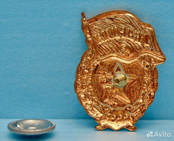Нагрудный знак Гвардия СССР не алюминий 80-е гг
