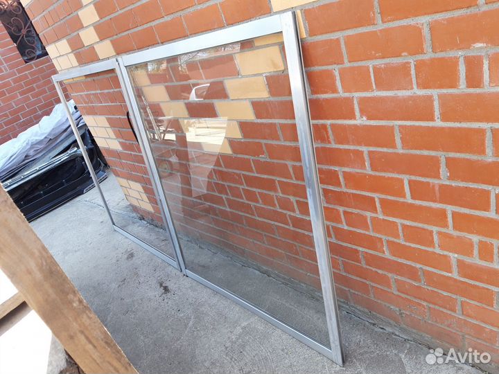 Продам алюминиевое остекление лоджии