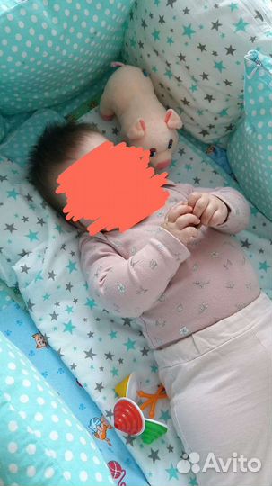 Комплект в детскую кроватку бортики