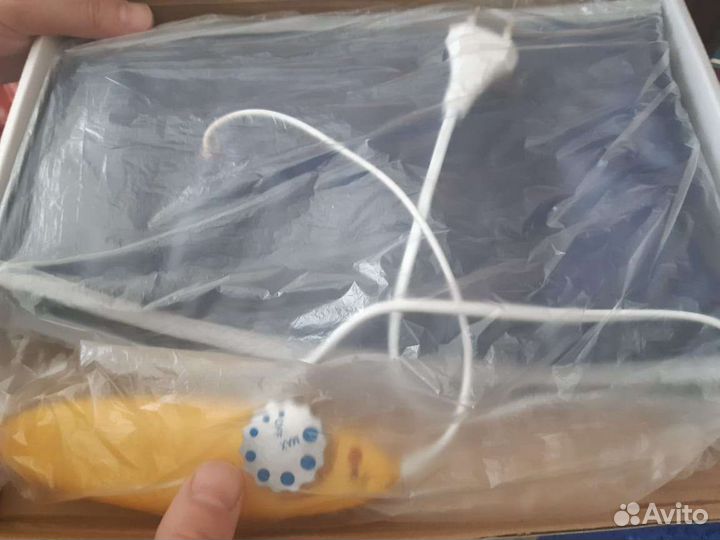 Пояс для похудения синий. Новая