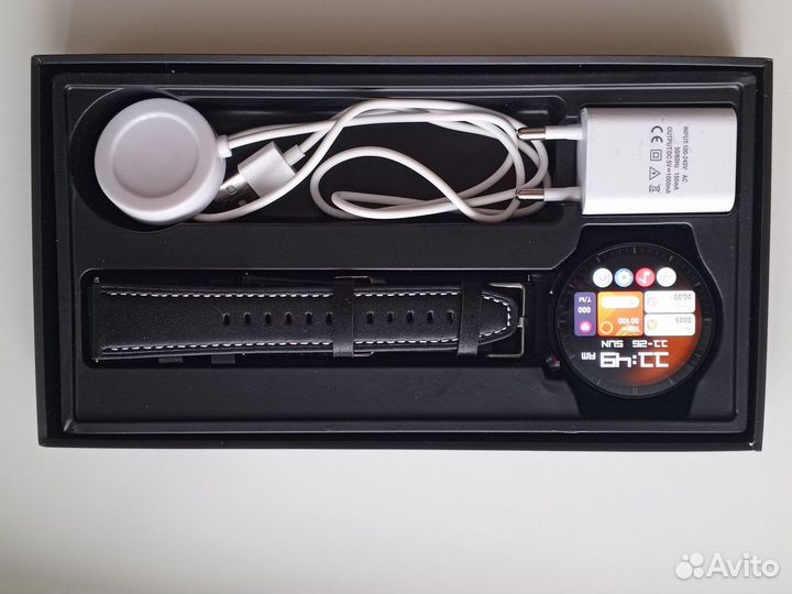 Круглые часы x6 smart