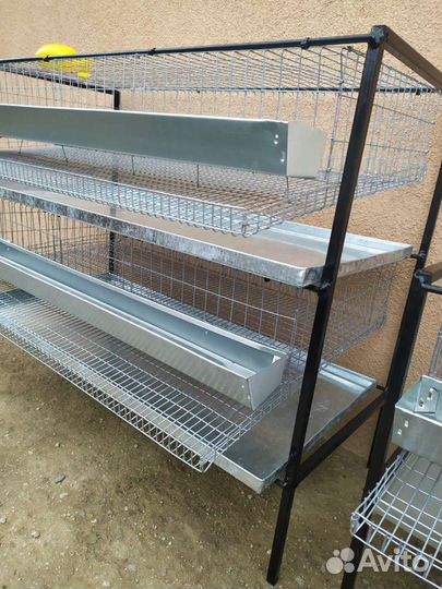 Металические клетки для перепелов