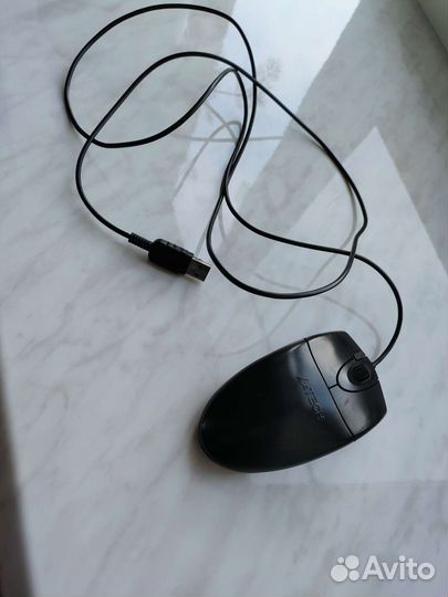 Мышь проводная A4Tech OP-620D черный