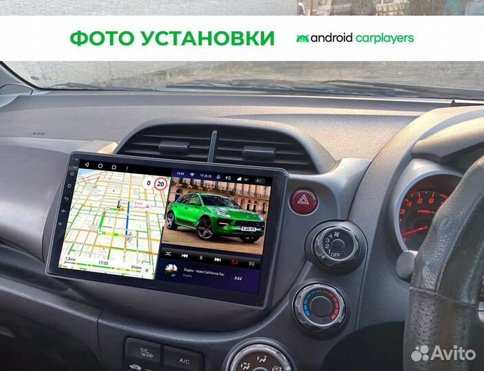 Магнитола android 2.32 Honda Fit/Jazz 08-2014 RHD