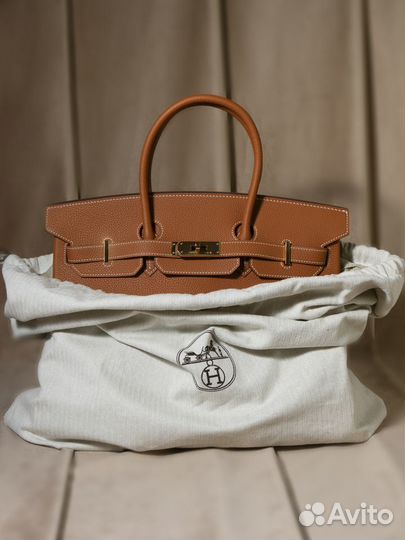 Сумка женская Hermes Birkin 35 Gold