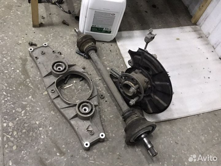 Задний привод Mercedes w222 amg 6.3