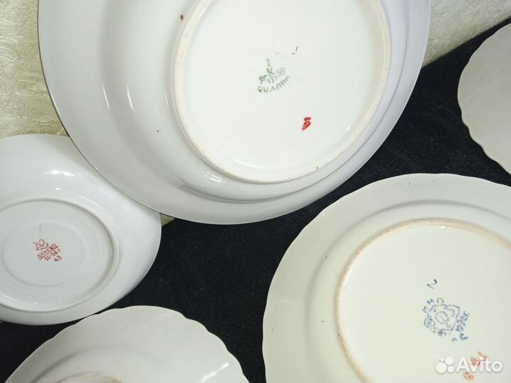 Тарелки старинные