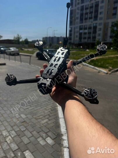 Квaдрoкоптeр fpv Piranha 7 и 10 дюймов