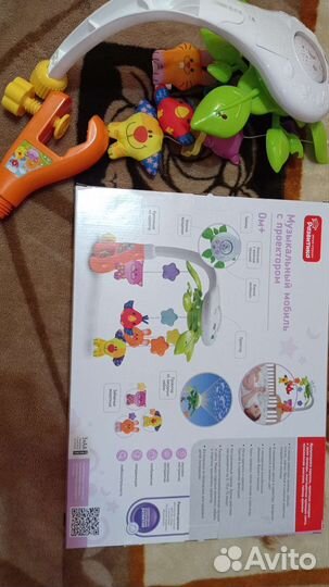 Музыкальный мобиль на кроватку с проектором