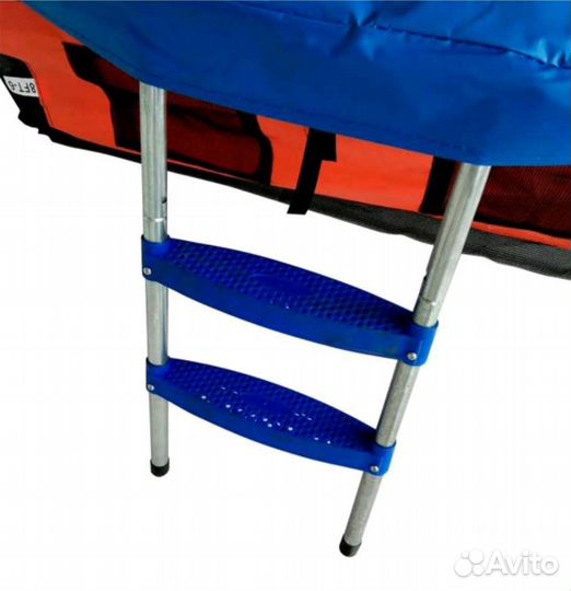 Батут с защитной сеткой