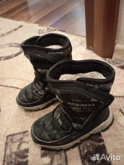 Сапоги зимние для мальчика 25
