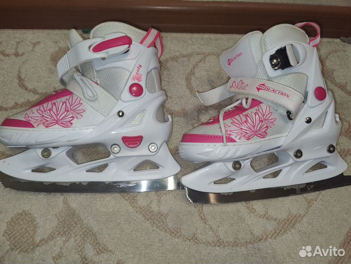 Коньки детские раздвижные 29 32