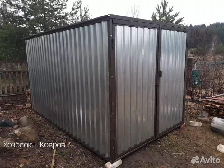 Сарай хозблок контейнер м0103