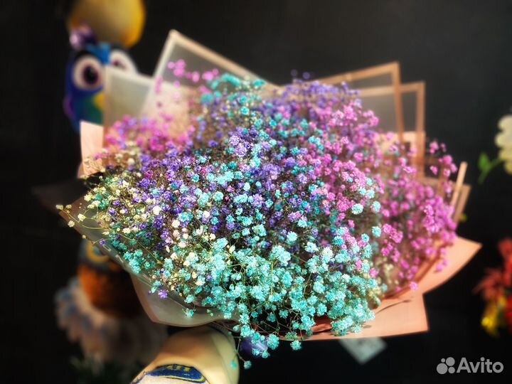 Букет из гипсофилы