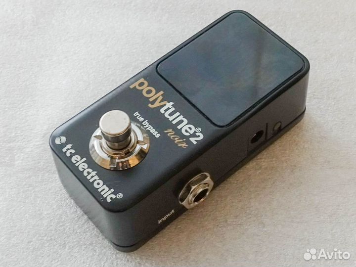 Гитарный тюнер TC Electronic PolyTune 2 noir Mini