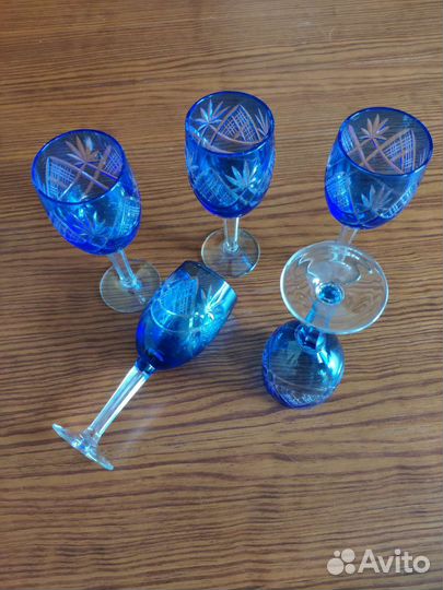 Бокалы фужеры рюмки СССР винтаж