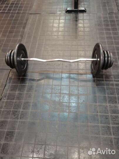 Штанга гриф блины бу